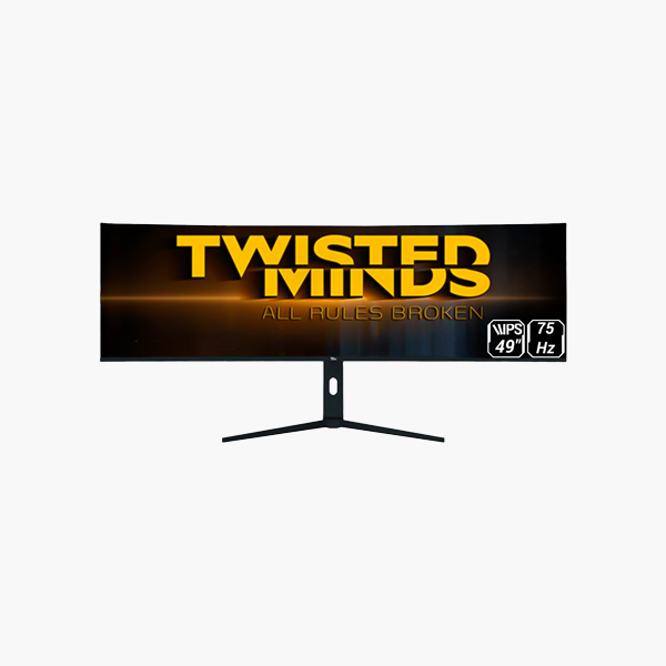 مانیتور  گیمینگ خمیده تویستد مایندز 49 اینچ مدل TM492K75